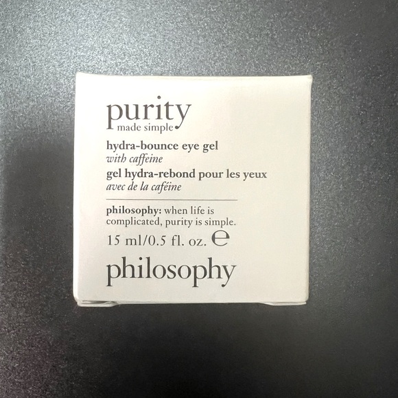 Philosophy PURITY MADE SIMPLE hydra-bounce eye gel 15ml BRAND NEW/SEALED - Picture 4 of 5